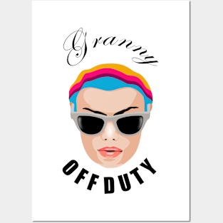 Granny off Duty Posters and Art